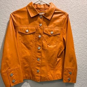 CLOSED 100% sheepskin leather jacket- small